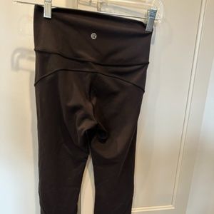 Lululemon leggings in black size 4.